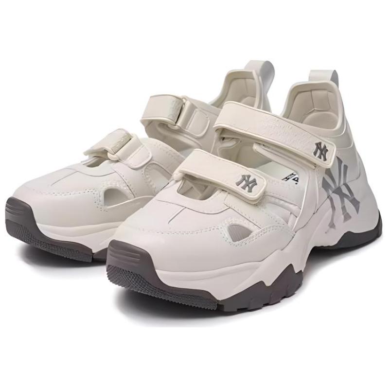 MLB Sandal Chunky Mask Beach Sandals Unisex Ecru Sneakers 3ASDBCL43