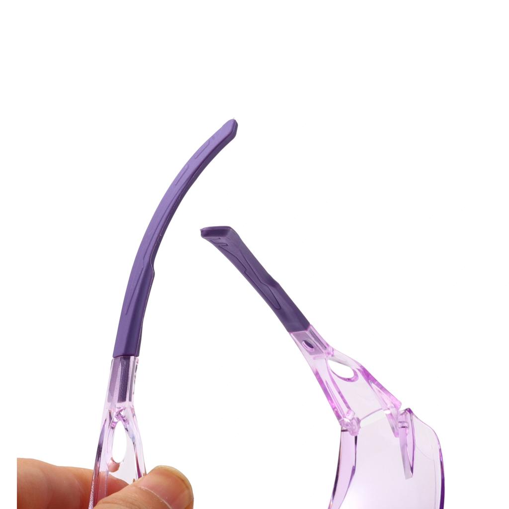 Transparente bunte Schutzbrille, Unisex Anti-Beschlag Arbeitsbrille, Geeignet für Bauwesen, Labor, Radfahren und Outdoor-Sportarten