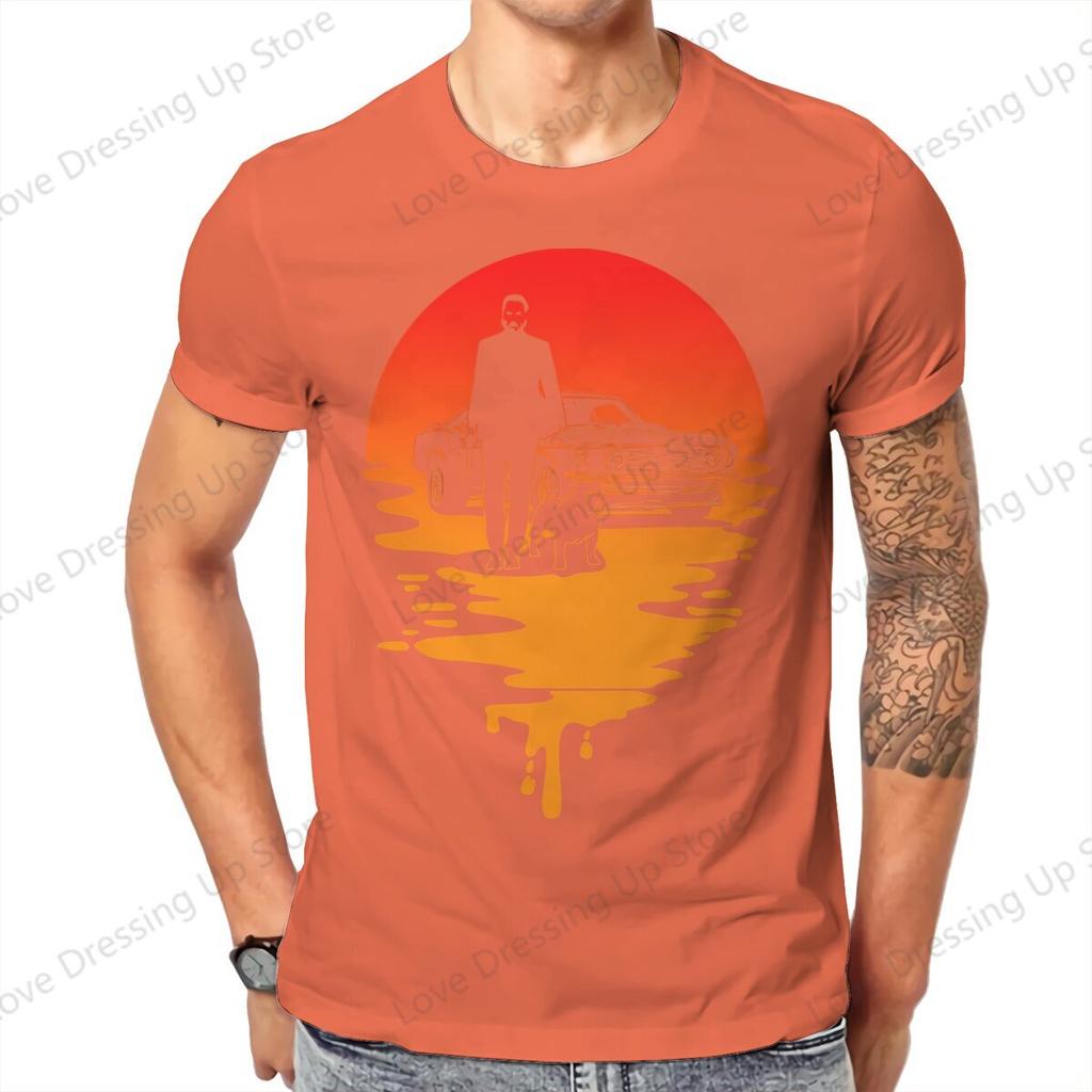 John Wick Movie Sunset T Shirt Harajuku Fashion Unisexs Tshirt Cotton Short Sleeve