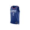 Nike Basketball Jersey NBA SW Fan Edition , Los Angeles Clippers , Leonard Size 2 Men's Blue (Unisex) Basketball Jerseys DB3575 400