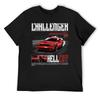 Challenger SRT Hellcat T-Shirt Oversizeds Customs Design Your Own Korean Fashion Boys Whites Mens Graphic T-shirts Hip Hop