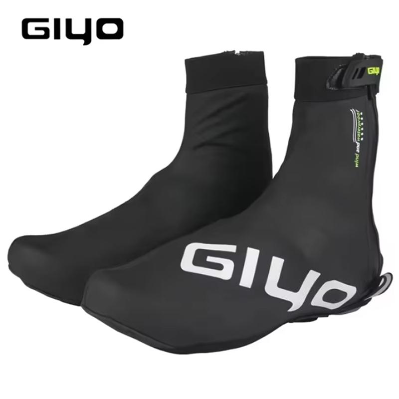 GIYO Waterproof Cycling Shoe Covers Women Men Shoes Cover MTB Road Bike Racing Overshoes Waterproof Shoe Covers Lock Protector M