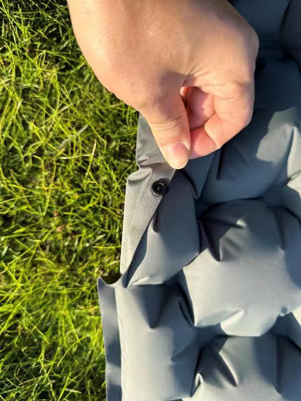 Inflatable Camping Mattress Pull-Strap Pad for Outdoor Tents and Car Sleepovers