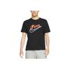 Crew Neck Pullover Short Sleeve T-Shirt Men Tops Black DN2963-010