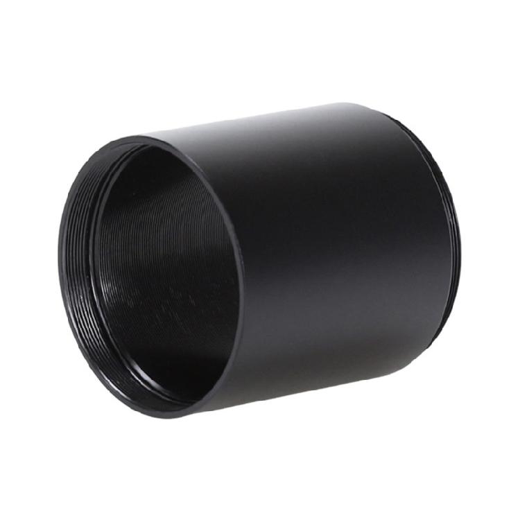 Universal 2inch Aluminum Extension Tube With M48x0.75mm Threading For Camera Mounts And Telescope Accessories