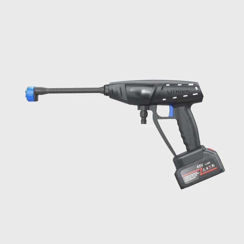 Cordless Electric High-Pressure Car Wash Gun with Rechargeable Battery