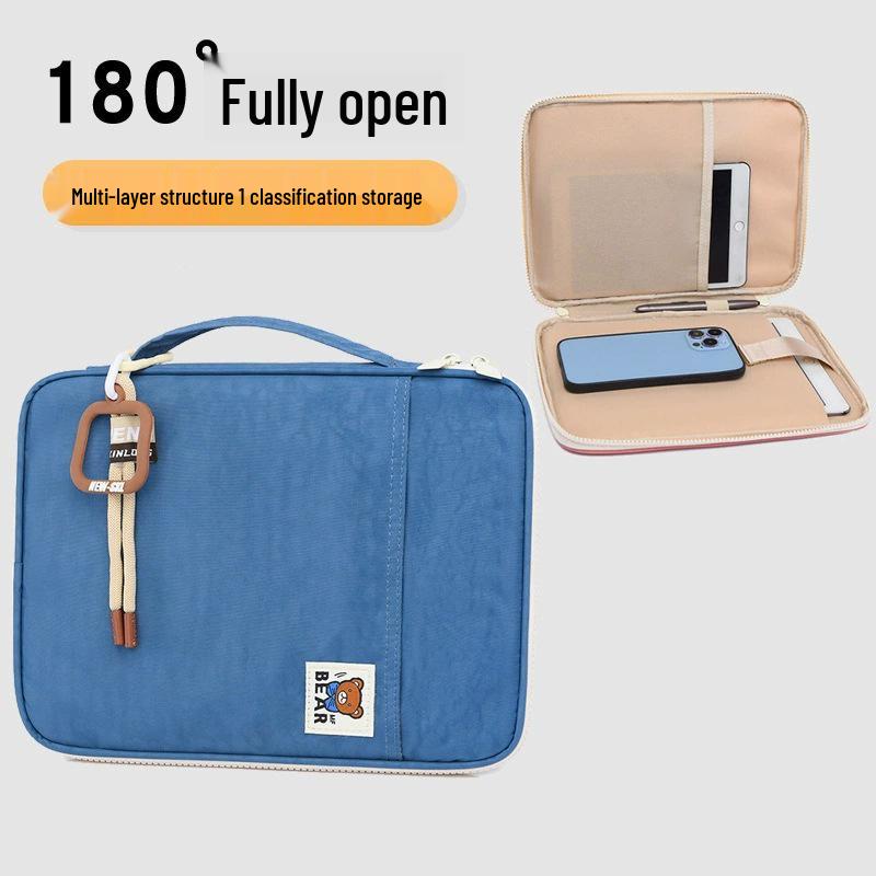 Borsa protettiva per tablet retrò per iPad - Unisex, Semplice ed elegante per il tragitto casa-lavoro