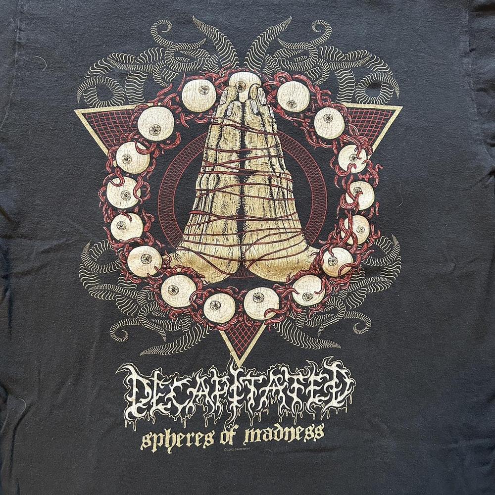 New Popular Decapitated Band Black T-Shirt Cotton Full Size Unisex T-Shirt S