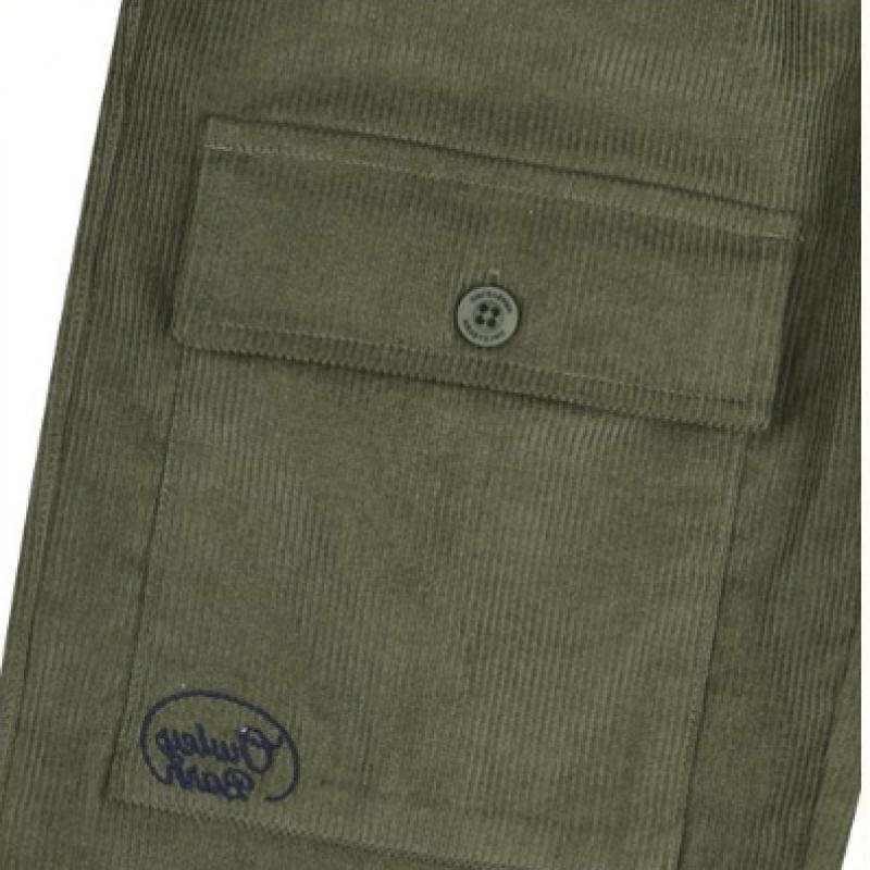  Olivan  Corduroy Wide Pants  Khaki 