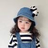 Panda Kids Bucket Cap Korean Style Baby Fisherman Hat Fashion Children Sun Visor Hat  Camping