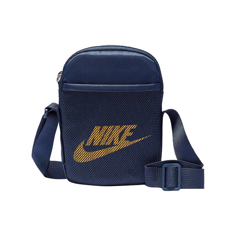 

Новая полиэстеровая сумка через плечо Nike Heritage, сумка-кроссбоди, обычная, унисекс, темно-синяя, BA5871-410 12.7*2.5*17.8CM