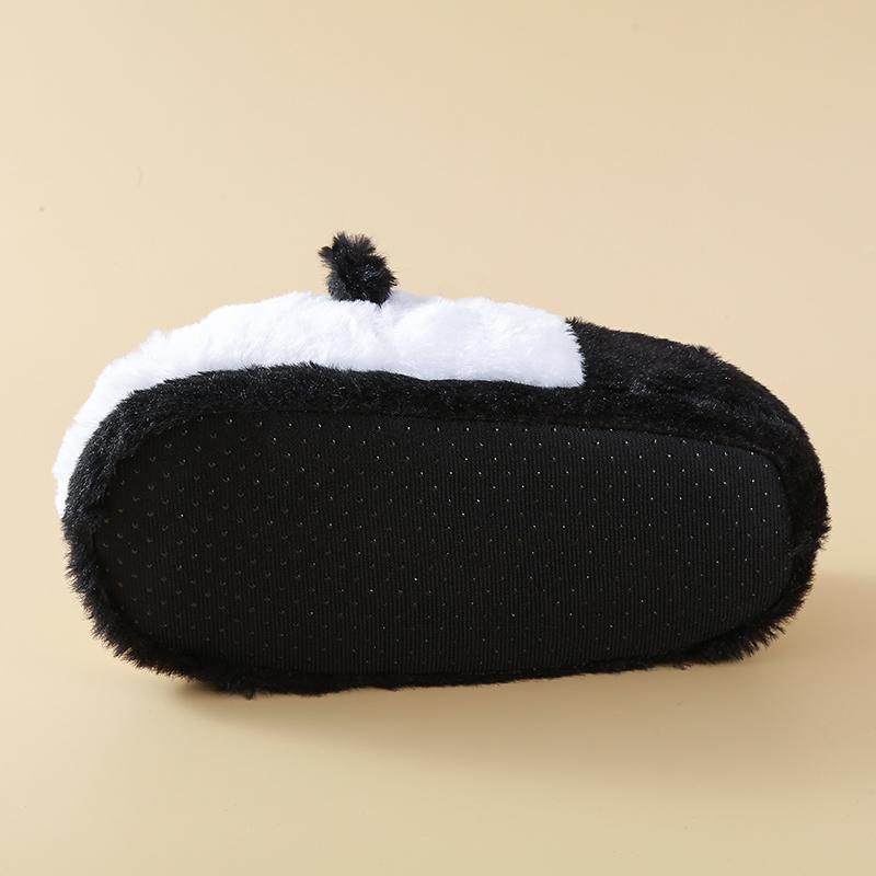 Kleine Kinder Panda Design Schlupf-Slipper Hausschuhe Winterschuhe