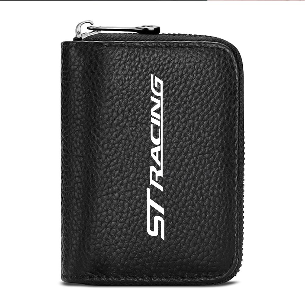 AAAMR1 Car Multifunction Organizes Wallet Driver License Credit ID Card Holder Bag For Ford ST FOCUS 2 3 Mondeo Fiesta Kuga MK2 MK3 MK4