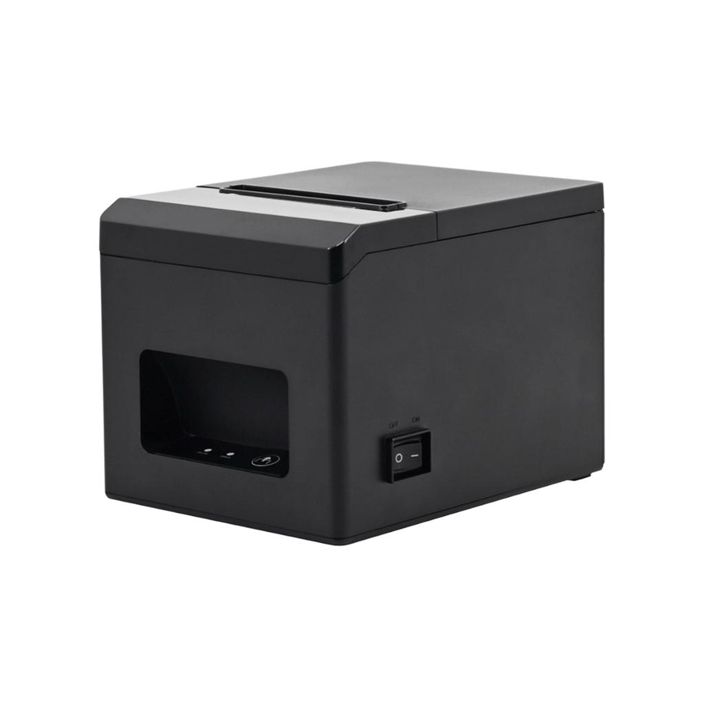Desktop Thermal Receipt Printer 80mm Print Width POS Printer with Auto Cutter USB Connection Compatible with Windows ESC POS Support Cash Drawer for