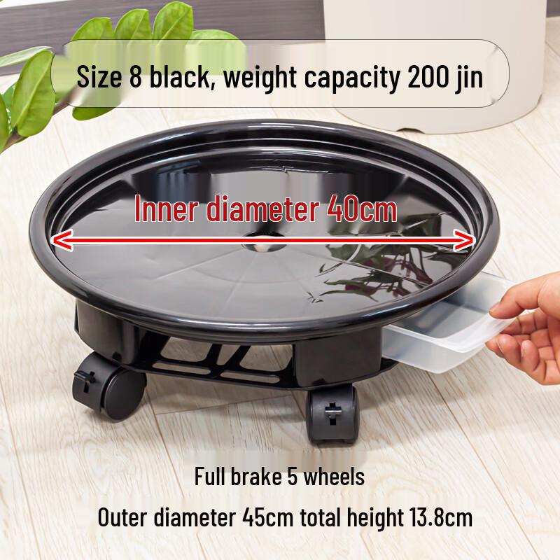 

Мобильная подставка для цветочных горшков на колесах