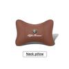 Car Neck Pillow Auto Emblem Headrest For Alfa Romeo Giulietta Mito 159 Giulia Stelvio 156 147 Tonale Brera Disco Volante Spider HU6