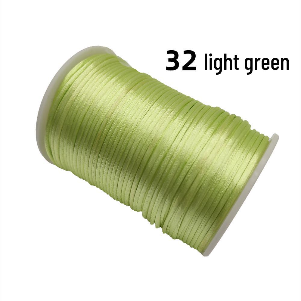 Handmade Chinese Knot Cord No. 5, 100m - Korean Weaving Rope for Bracelets & Necklaces.