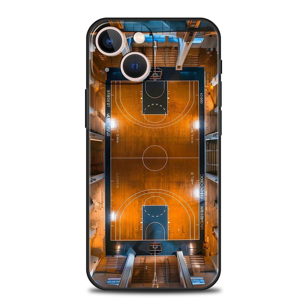 Football Basketball Tactical Board Phone Case Cover for iPhone 17 16 15 14 13 12 11 Pro Max 17Air Plus Shockproof Soft TPU Shell