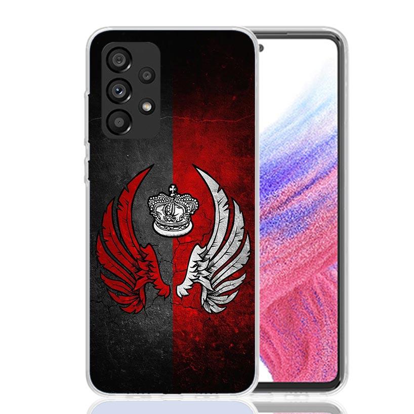 Poland Flag Phone Case For Samsung Galaxy A17 A16 A14 A15 A13 A57 A56 A54 A55 A53 A37 A36 A34 A35 A33 A26 A24 A25 A23 Galaxy A17