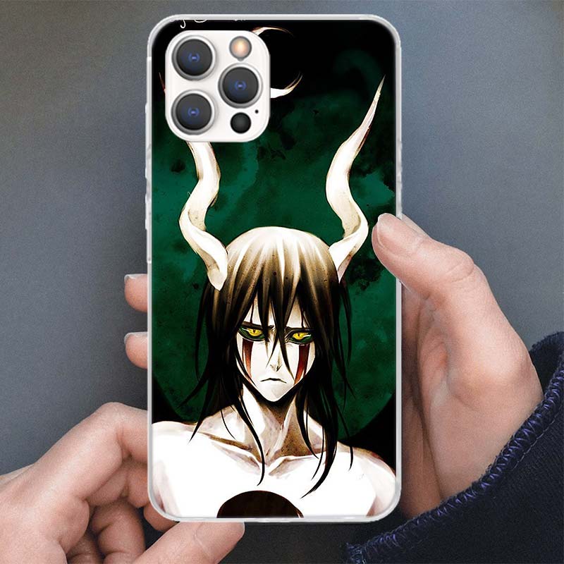 Bleach Ulquiorra Cifer 4 Phone Case For iPhone 17 16 15 14 13 12 11 Pro Max Mini Plus Air 7 SE 8 Soft Silicone Print Shell Funda