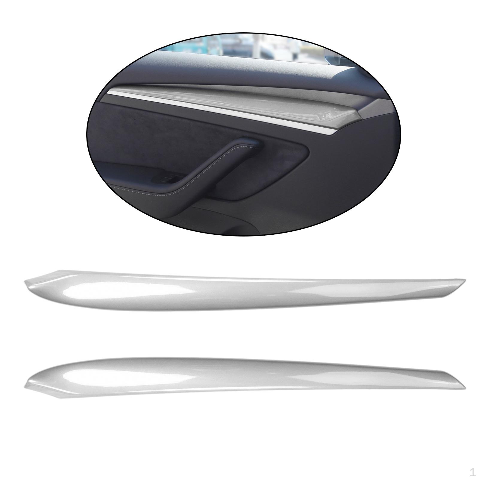 1 Door Inner Cover , Sticker Accessories Interior Modification Silver