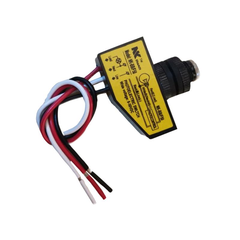 Automatic Light Sensor Control Switch NK-BB/F50 3.5A DC12V 24V 36V 48V Dusk to Dawn Photocell Switch