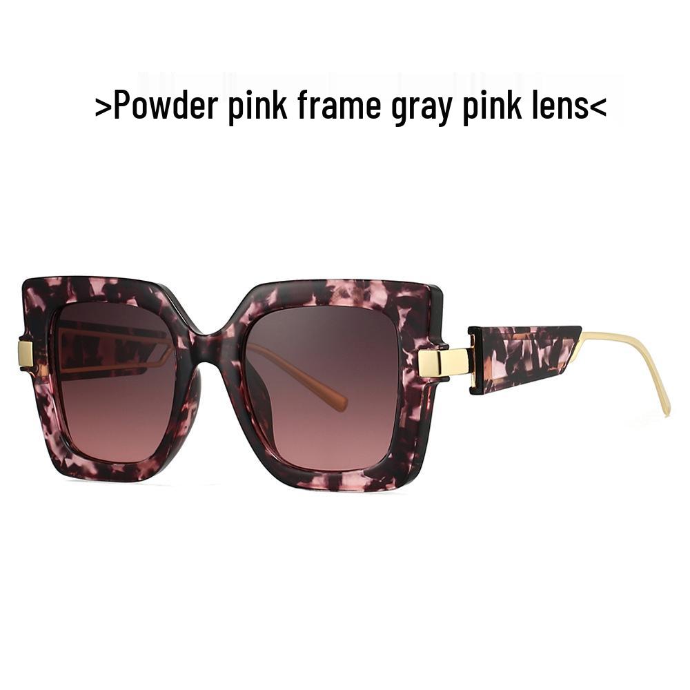 

Modern Square Frame Sunglasses 9705 - Versatile Street Style for Men and Women