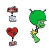 Creative Enamel Pendant Badge Brooch - Party Accessory & Gift