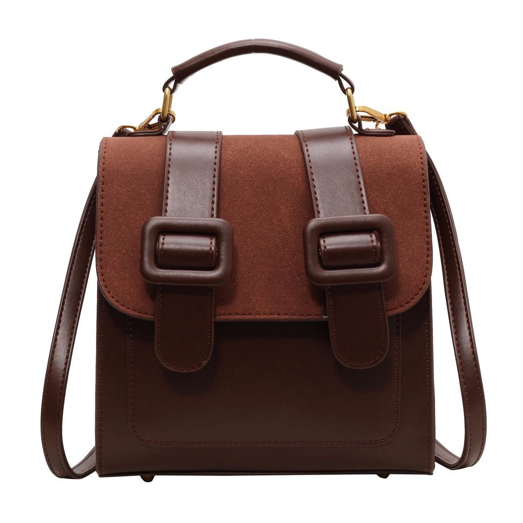 Women's Backpack, Student Handbag, New Popular Splicing, Contrasting Colors, Large-capacity Commuting, Small Backpack