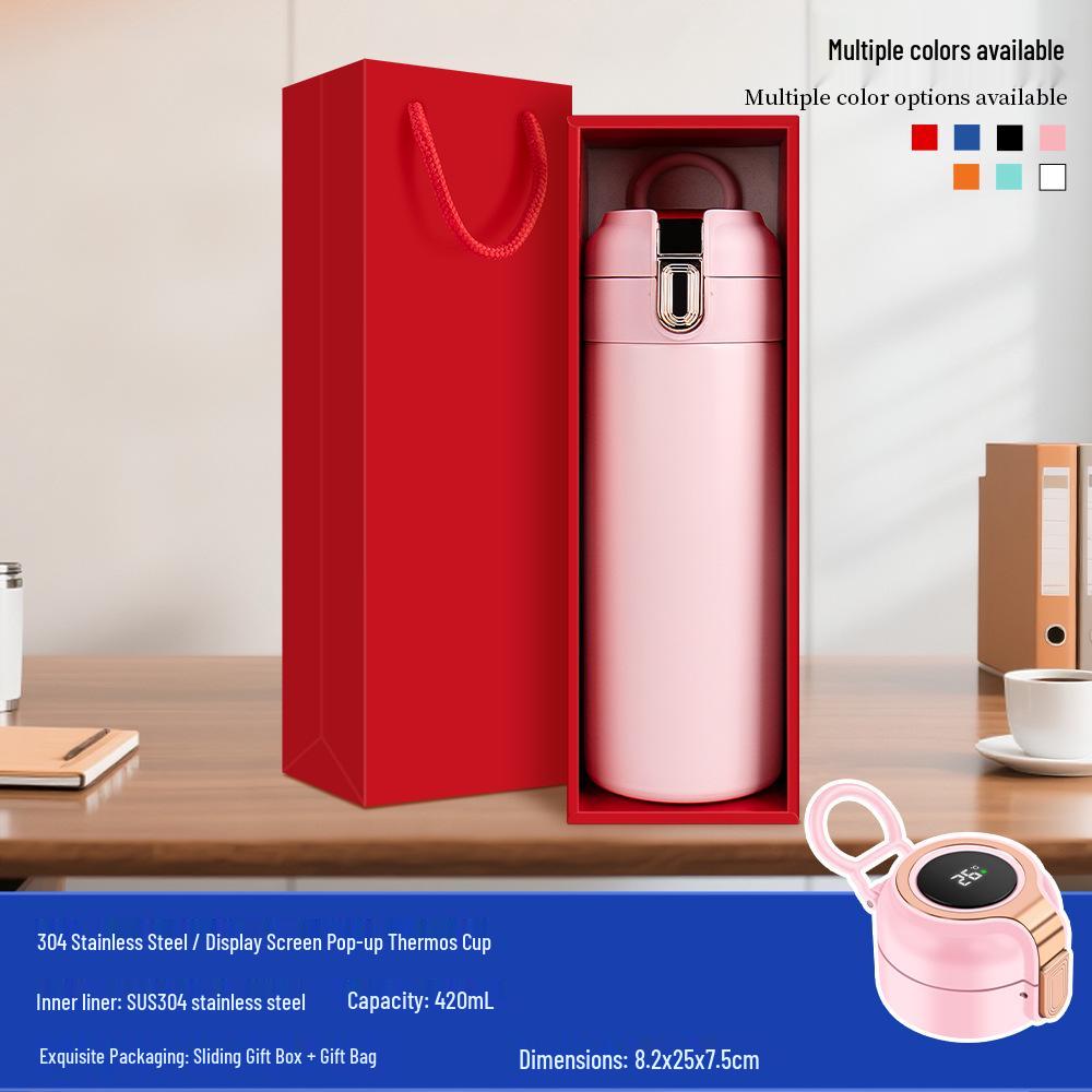 Custom Logo Insulated Mug Gift Set for Company Events and Customer Souvenirs