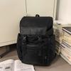 Business computer handbag men's and women's new soft leather backpack fashion commuter large capacity travel backpack