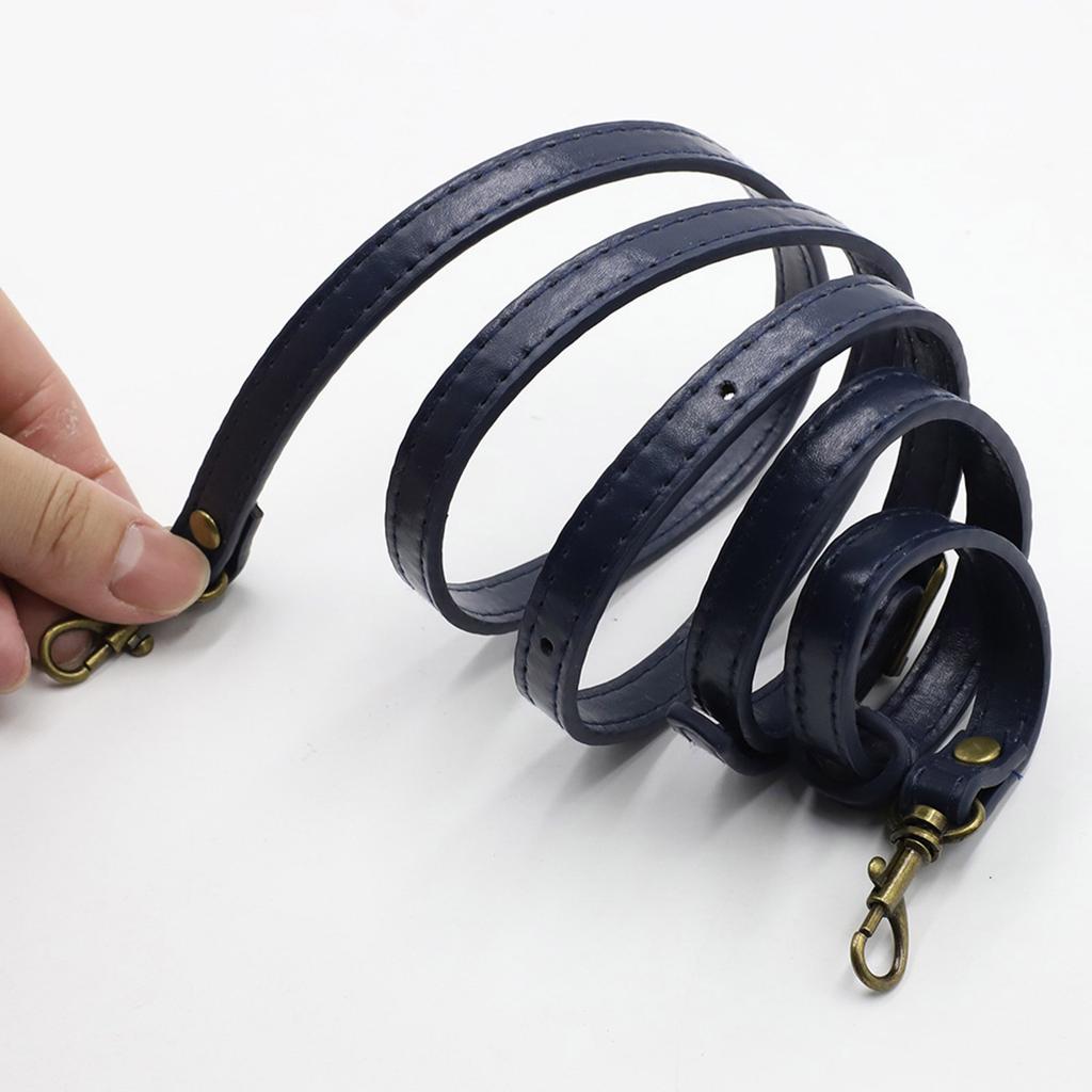 Axelremsrem 105-120cm Crossbody-väska PU-bälte Ersättning DIY Damplånbok Handgjorda Väskaccessoarer för Kvinnor Flicka