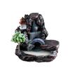 Creative Home Decorations Windproof Backflow Incense Fountain&Candlestick Ornaments Desktop Ind G6D8