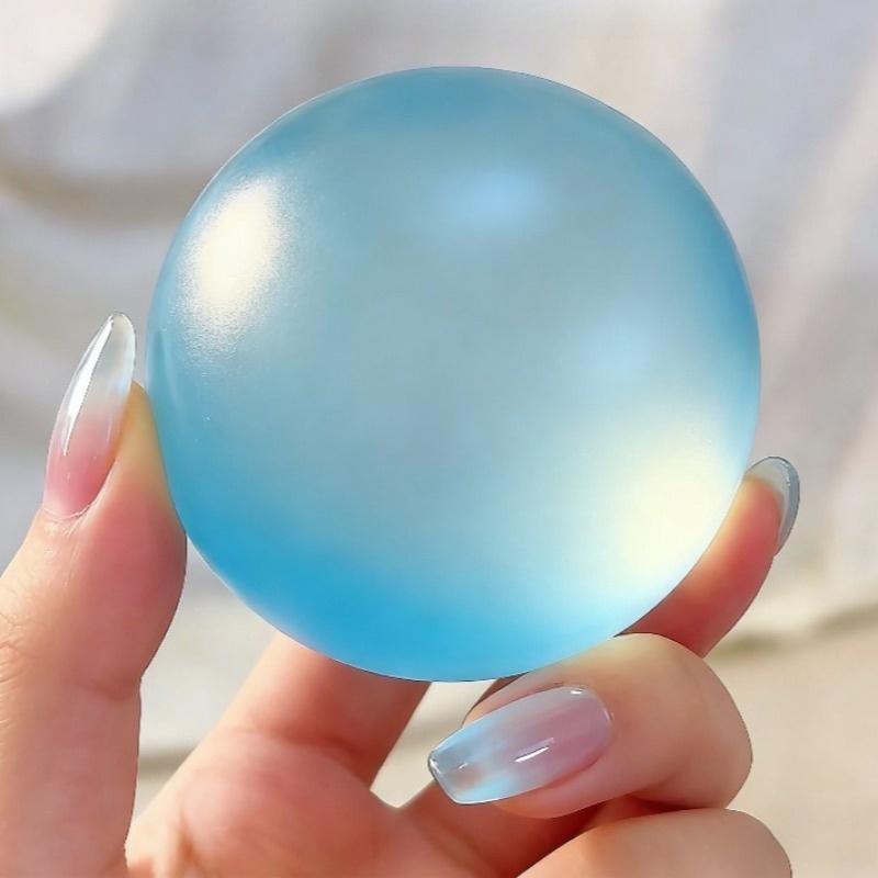 Squishy Plasticity Mochi Fidget Toys Transparency Coconut Oil Maltose Squeeze Toy Funny Anti-Stress Sensory Toy For Kids Adults