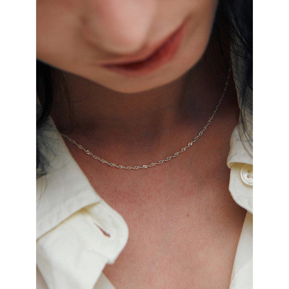[925 Silver] Un.Silver.204 / Tordu Necklace