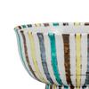 Kutani Ware Iwataya Small Bowl with Colorful Tokusa Design, Japanese Pottery Studio K8-443