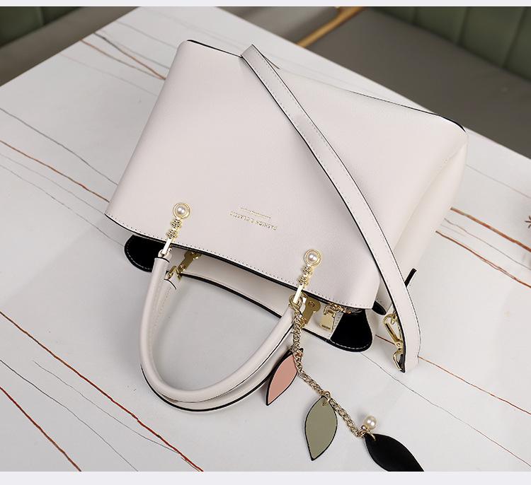 Women's Summer 2025 Luxury Soft Leather Crossbody Shoulder Bag - Elegant High-End Handbag for Moms