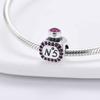 New 925 Silver Charm Bracelet DIY Women Jewelry Fashion Shopping Series Perfume High Heels Camera Bag Bead Fit Original