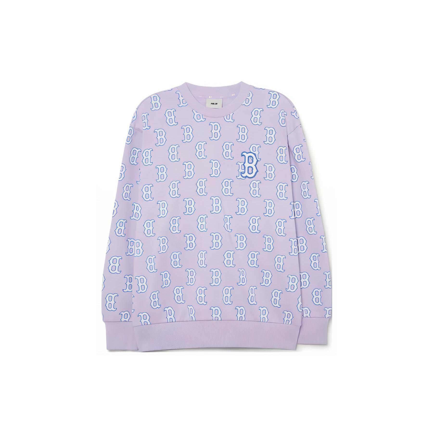 MLB Sweatshirts Unisex Purple Crew Neck Moderate Regular 3AMTM0231-43LDL L