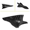 Accessories Car Roof Shark Fin Decorative Sticker Carbon Fiber Decors Universal