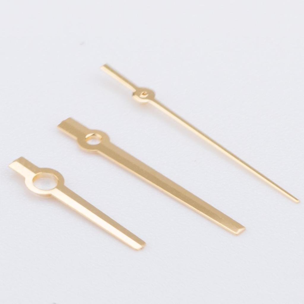 NH35 Zeiger Logbuch Zeiger NH35 NH36 Uhrzeiger Zeiger Baton-Stil Datejust Zeiger Poliert für Automatikuhr 8*12*12.5MM