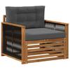 Outdoor Middle Sofa Natural