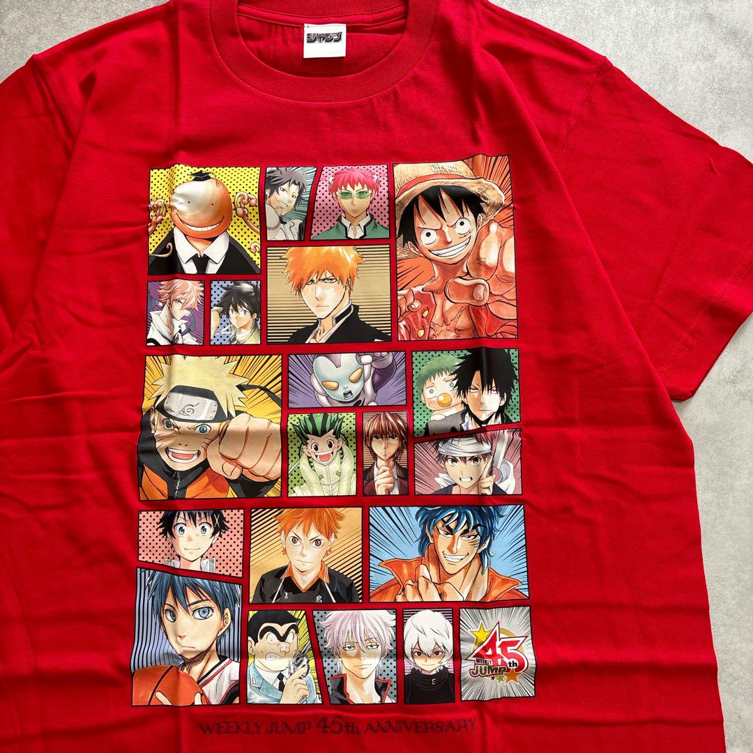 

[USED] 2013 Jump 45th Anniversary Character T-shirt Anime Manga