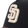 New Era 9FORTY A-Frame Trucker Cap 15228710 (Black/Brown)