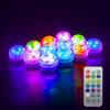 Waterproof RGB LED Remote-Control Underwater Light for Aquarium and Diving