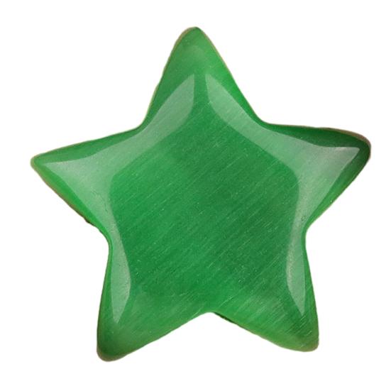 Faux Crystal Mini Star Figurine Shaped Ornament Hand Healing Stone Star Carved Pocket Star Stones C
