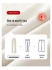 Women's 2024 Winter White Slim Straight Wide-Leg Fleece Jeans
