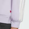 adidas Year Of The Snake Limited Edition Casual Series Brand Logo Hooded Pullover Striped Long Sleeve Sweatshirt Women Sweatshirt Light-Purple JZ1637