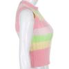 New Women's Color Striped Vest Knitted Sweater in  and Winter