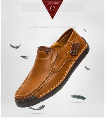 Fashion Man Shoes Comfortable Casual Sneakers Men All Brands Driving Shoe Loafers Male Rubber Sole Big Size 38-48 Moccasins Leather Soft